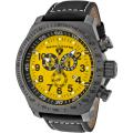 Swiss Legend Men's 'SL Pilot' Black Genuine Calf Leather Watch