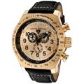 Swiss Legend Men's 'SL Pilot' Black Genuine Calf Leather Watch