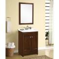 Blake Walnut Sink and Mirror Vanity Set