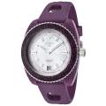 Zodiac Women's 'Sea Dragon' Purple Rubber Watch