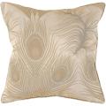 Brussels Peacock Feather Decorative Pillow