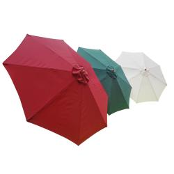 Wooden Patio Umbrella with Pulley (9 foot)