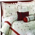 Floral Ivory 7-piece Queen-size Comforter Set