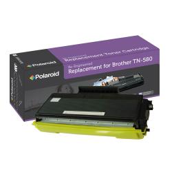 Brother TN580 Black Toner Cartridge by Polaroid (Remanufactured)