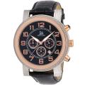 Joshua & Sons Men's Stainless Steel Chronograph Strap Watch