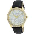 Joshua & Son's Men's Diamond Quartz Strap Watch