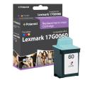 Lexmark #60 Tri-color Ink Cartridge by Polaroid (Remanufactured)