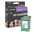 HP 97 Tri-color Ink Cartridge by Polaroid (Refurbished)
