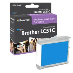 Brother LC-51C Cyan Ink Cartridge by Polaroid (Refurbished)