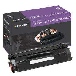HP 49X Black Toner Cartridge by Polaroid (Remanufactured)