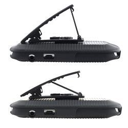 Black Swivel Holster with Stand for BlackBerry Bold 9900/ 9930