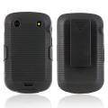 Black Swivel Holster with Stand for BlackBerry Bold 9900/ 9930