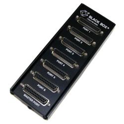 Black Box TL074A-R4 Modem Splitter Switch 6-Ports Serial RS-232
