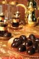 Lang's Chocolates 12-piece Dark Chocolate Almond-Stuffed Dates (Set of 4)