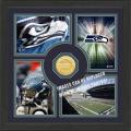 Highland Mint Seattle Seahawks 'Fan Memories' Minted Coin Photo Frame