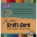 Darice Tim Holtz Kraft-Core Nostalgic 12-inch Cardstock Assortment