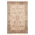 Chinese Hand-knotted Royal Kerman Beige/ Tan Wool Rug (4' x 6')