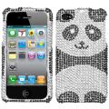 Premium Apple iPhone 4/4S Panda Rhinestone Case
