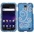 Premium Samsung Galaxy S2/S II Skyrocket Flourish Rhinestone Case
