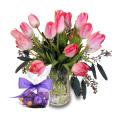 Easter Tulips with Godiva Truffles