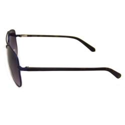 Original Penguin Women's 'The Salty' Navy Metal Aviator Sunglasses