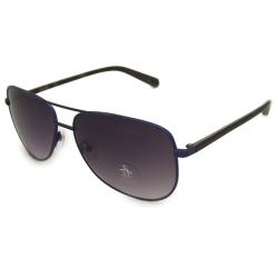 Original Penguin Women's 'The Salty' Navy Metal Aviator Sunglasses