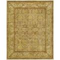 Handmade Mahal Beige New Zealand Wool Rug (12' x 15')