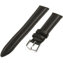 Republic Women's Black Smooth Leather Watch Strap