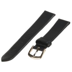 Republic Women's Black Smooth Leather Watch Strap