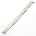 Republic Women's Straight Squeeze End Two-tone Watch Bracelet