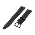 Republic Women's Black Oil Tan Leather Watch Strap