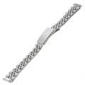 Republic Women's Straight Squeeze End Stainless Steel Watch Bracelet