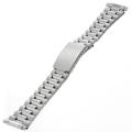 Republic Men's Straight Squeeze End Stainless Steel Watch Bracelet