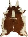 Hand-picked Brazilian Tricolor Cowhide Rug (5' x 7')