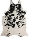 Hand-picked Brazilian Black / White Cowhide Rug (5' x 7')