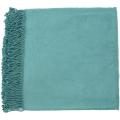 Woven Cane Bamboo and Cotton Throw