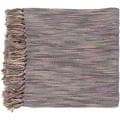 Sliver Woven Acrylic Throw