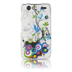 Luxmo Spring Flower Rubber Coated Case for Motorola Droid RAZR/ XT912