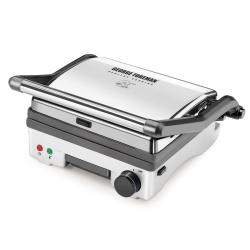 George Foreman GR0742S 3-in-1 Panini Press, Grill and Open Griddle with Double Cooking Surface