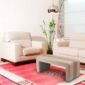 Williamson Two-tone Fabric Bench Ottoman