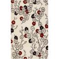 Hand-tufted White Lohfa Wool Rug (8' x 11')