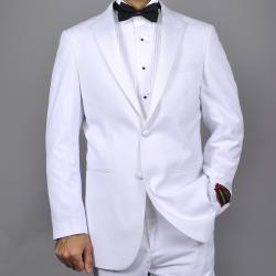 Giorgio Fiorelli Men's White 2-Button Tuxedo