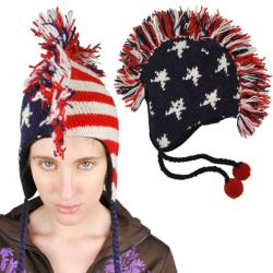 USA Wool Mohawk Hat (Nepal)