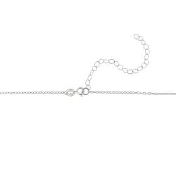Sterling Silver 1/10ct TDW Diamond Necklace (I-J, I2-I3)