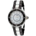 Akribos XXIV Midsize Ladies Two-tone Ceramic Bracelet Watch