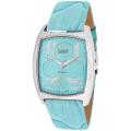 Burgi Women's 'Heart O' Diamonds' Swiss Diamond Strap Watch