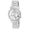 August Steiner Women's Classic Dual Time Stainless Steel Watch