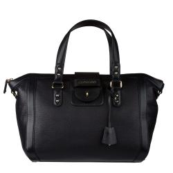 Jimmy Choo Navy Leather Large Tote Bag