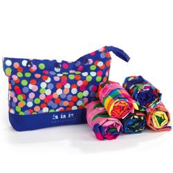 Envirosax 'Optimistic' 5-bag Reusable Pouch Shopper Tote