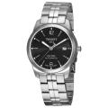 Tissot Men's 'PR-100' Black Dial Stainless Steel Automatic Watch